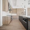 Kitchen engineering hardwood flooring